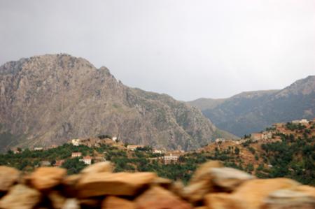 La cr�te de Darna & la cuvette d�A�t Ouabane.