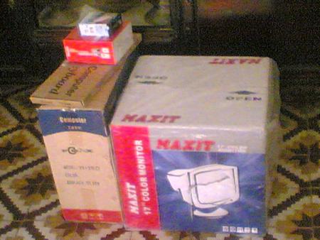 Un micro-ordinateur comme r�compense : Petit et modeste geste